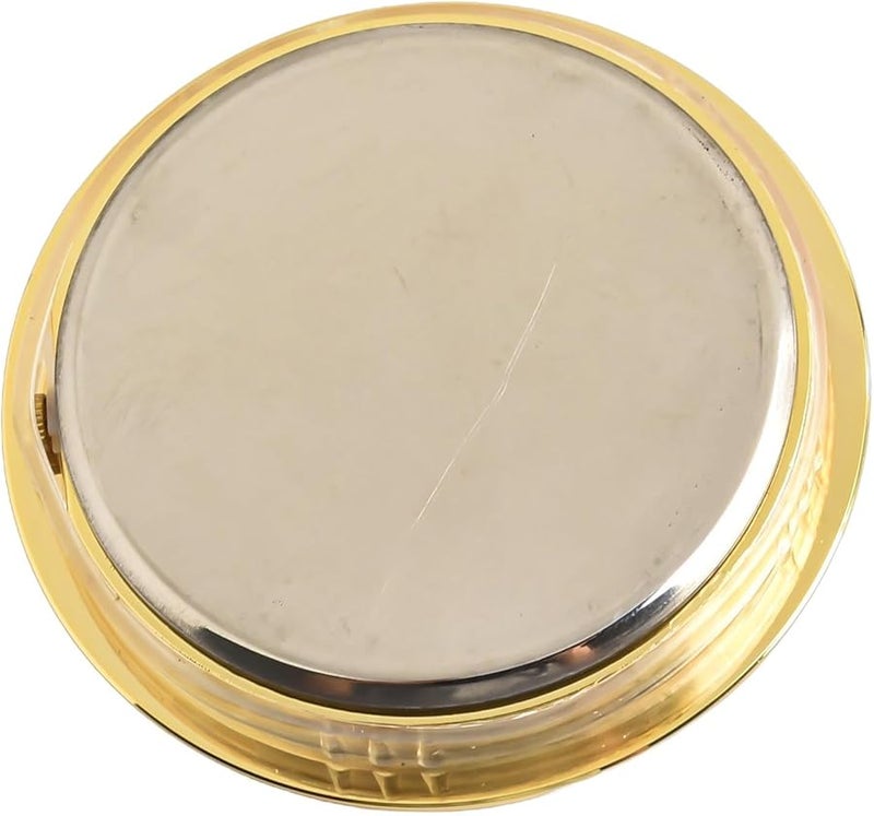 55mm Mini Clock Insert Quartz Movement Round Gold Silver Bezel Roman Arabic Numerals Crafts Home Decor - Image 2