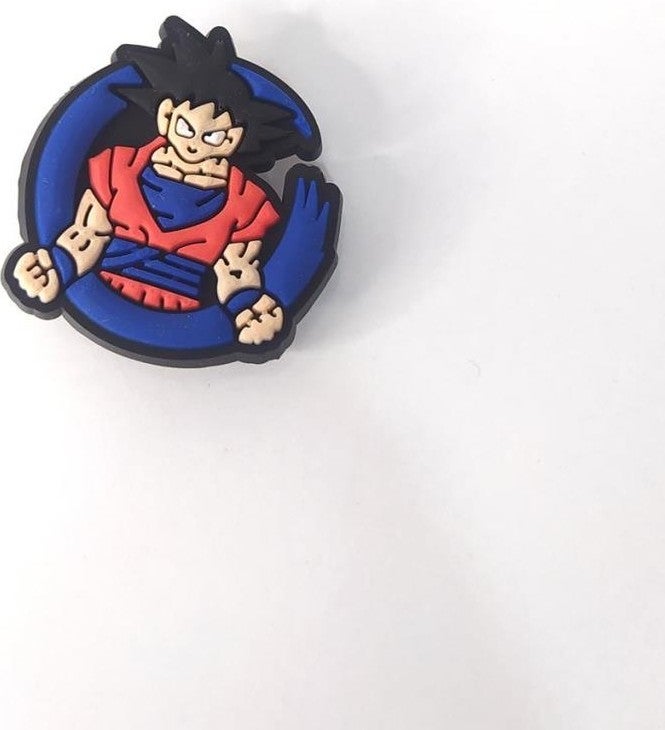 HD Marketim Slipper Ornament Silicone Slippers Sandal Buckle Dragon Ball Ornament Accessory - Image 1