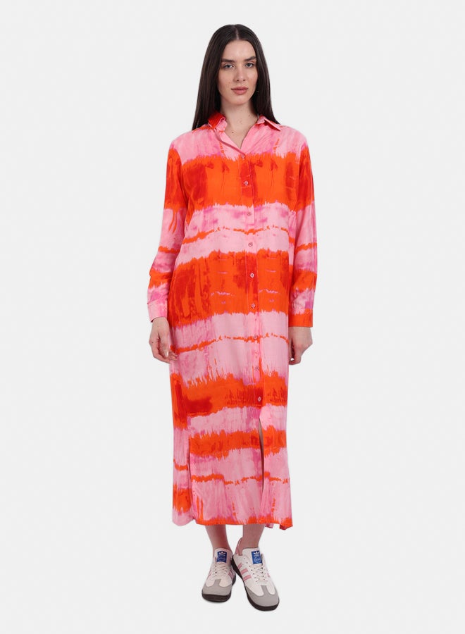 Carina Cotton Lounge Shirt Dress - Image 4