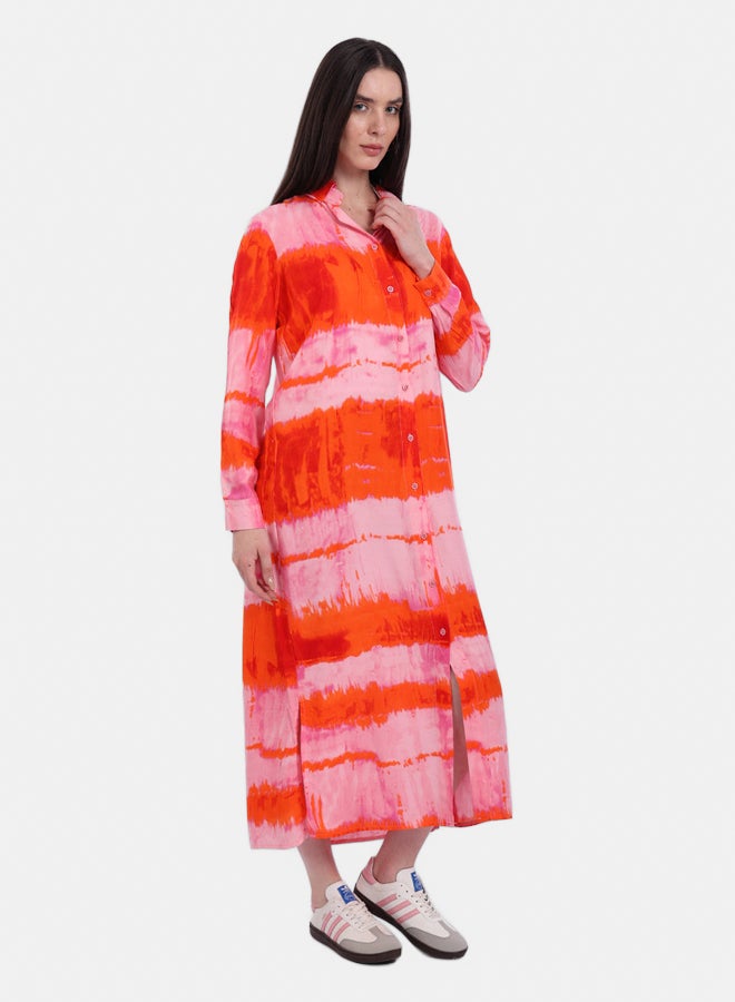 Carina Cotton Lounge Shirt Dress - Image 2