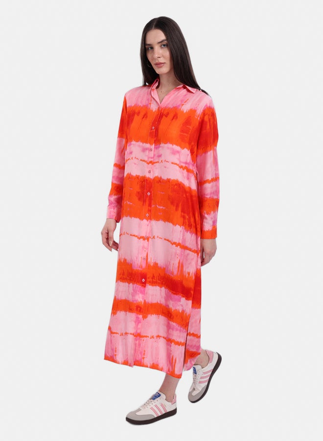 Carina Cotton Lounge Shirt Dress - Image 1