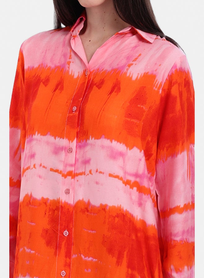Carina Cotton Lounge Shirt Dress - Image 5