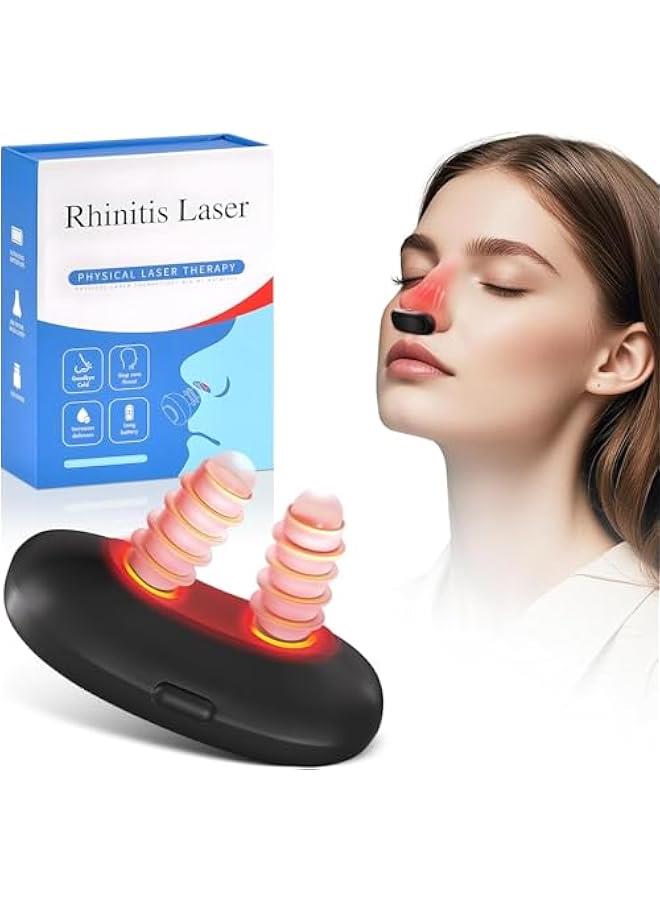 Arabest Rechargeable Red Light Nasal Therapy Device with Auto Shut-off - Portable Soothing Nose Device for Home and Travel (1 pc)  - Image 1