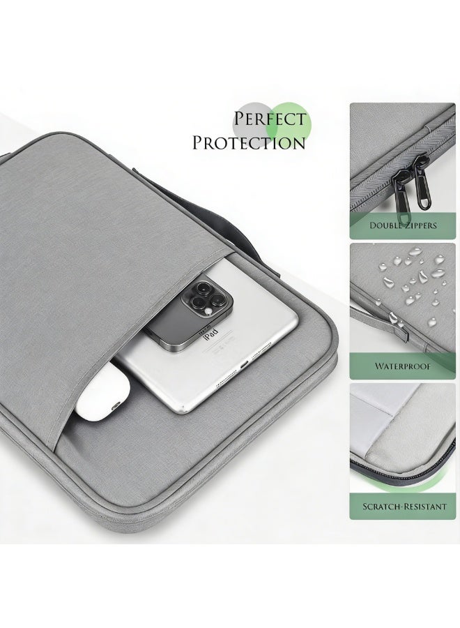 12.9 Inch 13 inch Tablet Sleeve Bag Compatible with iPad Air 13 inch(M3/M2) 2025/2024 iPad Pro 13 inch M4 2024, S10+ 12.4 inch 2024/iPad Pro 12.9 M2 2022/2021/2020,Surface Laptop Go 12.4" Galaxy Tab S7+S8+/S9+/S9FE+ 12.4" 2022/2023 Generation with Magic Keyboard/ Smart Keyboard Folio Carrying Case - Image 5