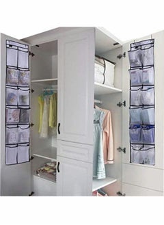 Pockets Over Door Shoe Storage Organiser Hanging Organizer Rack with Hooks Foldable Polyester Cotton Fabric Wardrobes for Gloves Hat Cup Toy - pzsku/Z5B18F1821C232A014BBDZ/45/_/1666380485/0e92ea34-701f-4ddf-aeb5-17bf199a1f1b