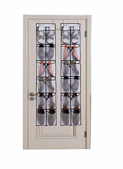 Pockets Over Door Shoe Storage Organiser Hanging Organizer Rack with Hooks Foldable Polyester Cotton Fabric Wardrobes for Gloves Hat Cup Toy - pzsku/Z5B18F1821C232A014BBDZ/45/_/1666380485/d1090a76-ab02-4379-b850-7a5fb7b71341