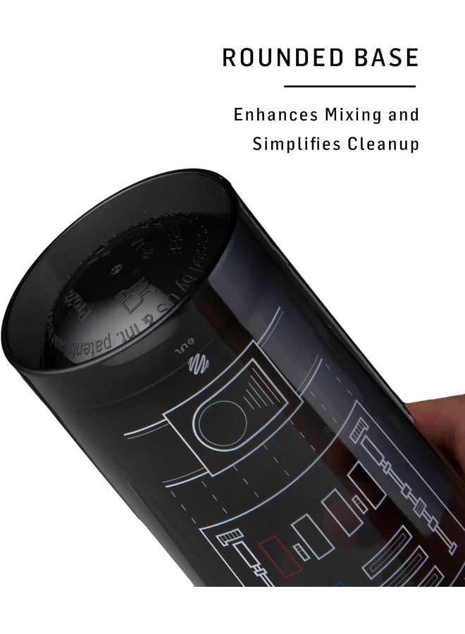 Blender Bottle خلاط ستار وورز برو سيريز مثالي لاهتزازات البروتين وما قبل التمرين، 28 أونصة، خوذة دارث فيدر - Image 3