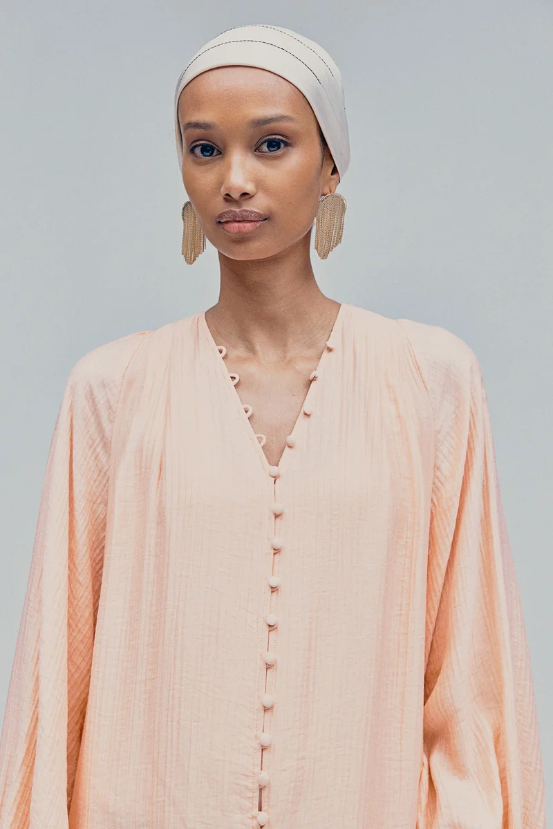 H&M Balloon-sleeved dress