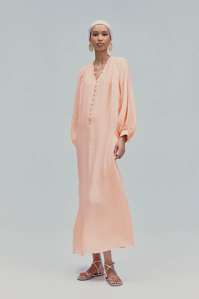 H&M Balloon-sleeved dress