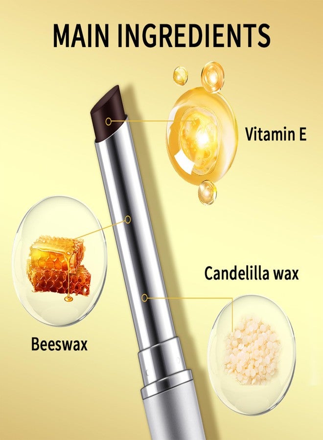 NICEFACE 2Pcs Honey Lipstick Tinted Lip Balm - Sheer Hydrating & Nourishing Lipstick for All Skin Tones - Moisturizing Lip Color, Long-Lasting Natural Cherry Glossy Lip Tint (Black & Pink) - Image 5