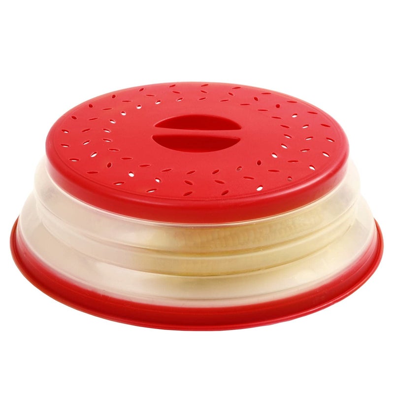 Norpro Norpro Knockdown Microwave Food Cover Red 