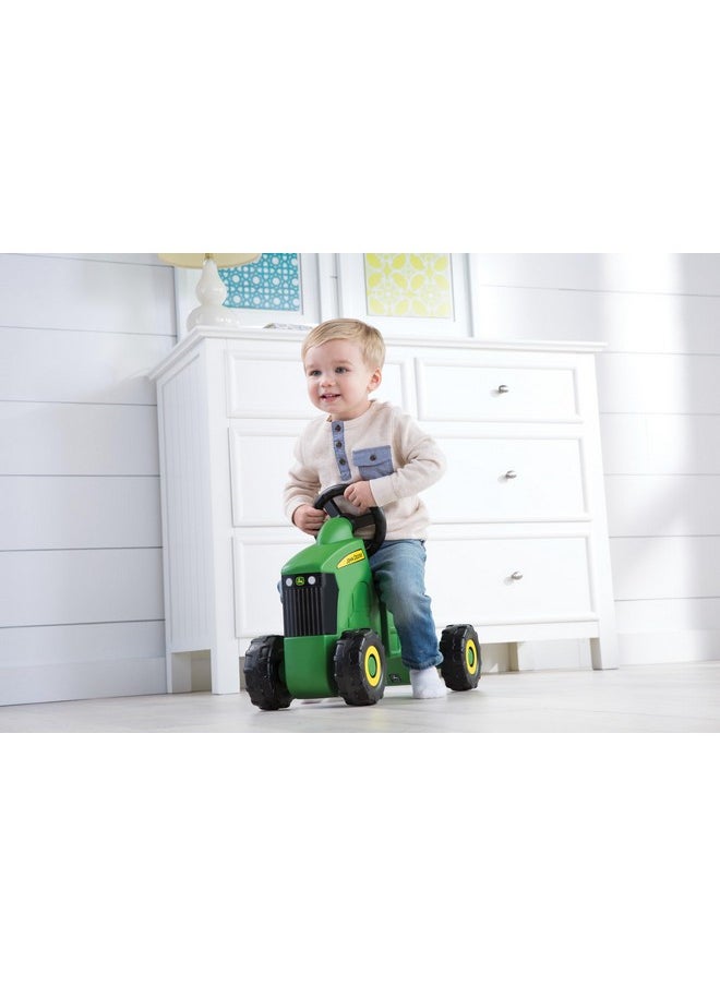 John Deere - John Deere Sit 'N Scoot Activity Tractor Toy Foot To Floor Kids Ride On Toys John Deere Tractor Toys For Toddlers 20 X 9.8 X 16.15 Inches Green Ages 2 Years And Up - Image 1