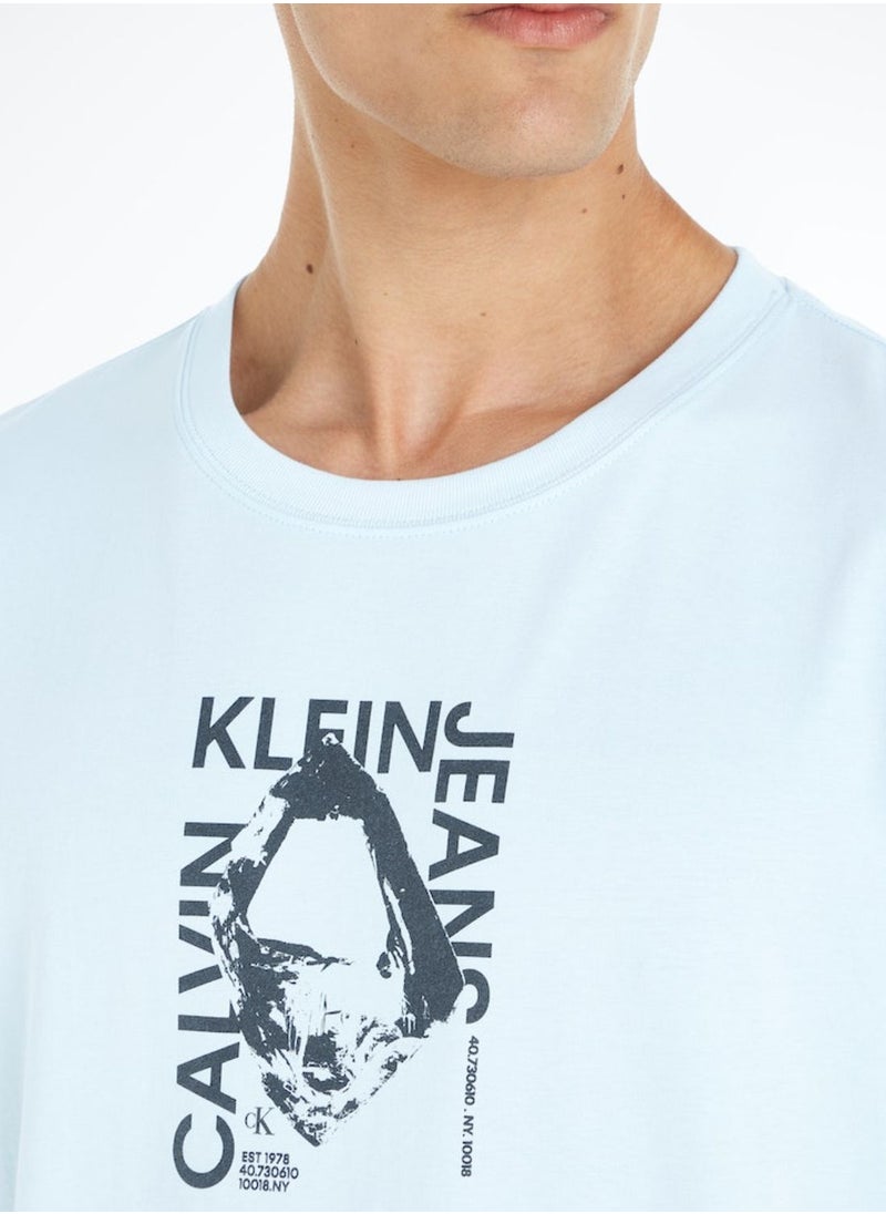 Calvin Klein Jeans - Graphic Crew Neck T-Shirt - Image 1