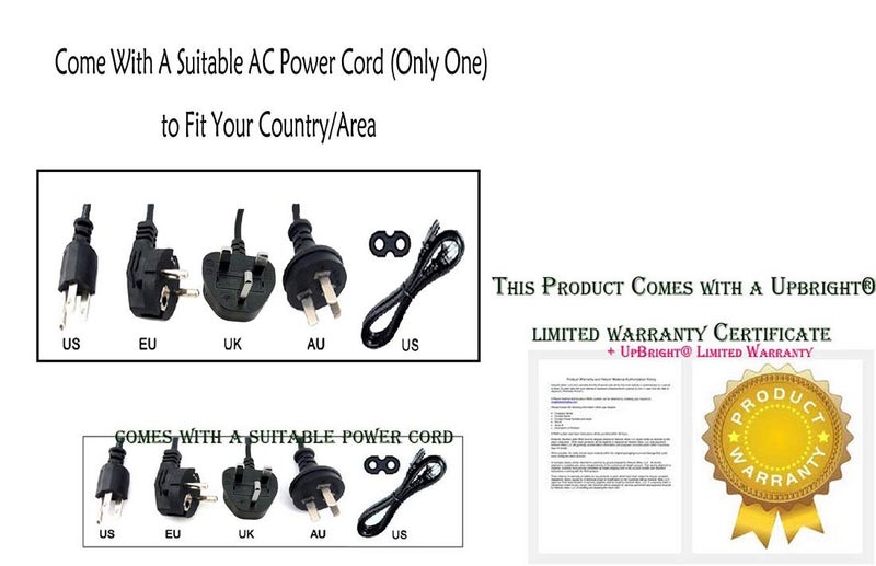 UpBright 10V 3A AC Adapter Compatible with Blackstar ADP0101500 ID Core 10 10w 20 20W V2 V3 IDCORE10 IDCORE20 191100-VA 191101-VA Electric Guitar GLT-2000 ADP0101400 KTL SD10031-0015 6.5V Power Supply - Image 5