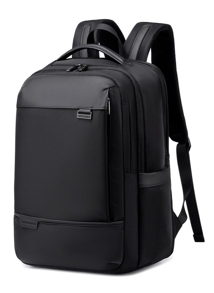 ARCTIC HUNTER Business Travel Laptop Backpack, Durable Large School Laptop Bag Office Back Bag with Laptop and Tablet Compartment for Men, Black  - Image 1