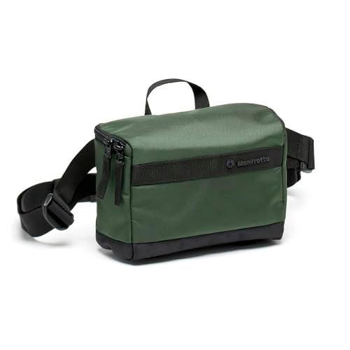 Manfrotto Street Belt Bag, Waist Bag, for Mirrorless Camera, Vlogging Kit, Shoulder Camera Case, Photography Accessories for Content Creator, Colour Green - Image 3