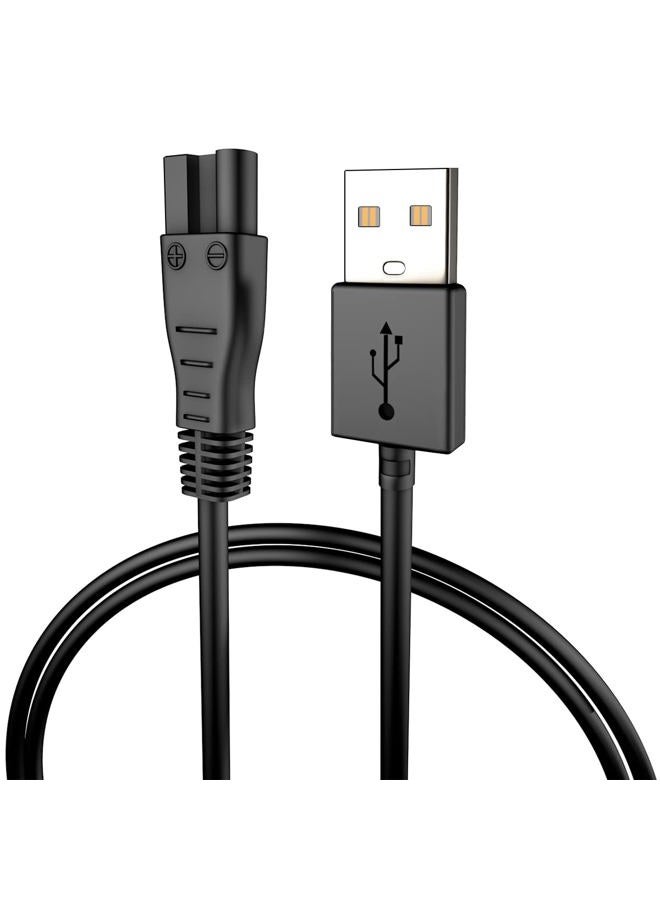 JUPSDDTH Charger Cord for Meridian Grooming Charger - Power Cord for Meridian Shaver Charger – Adapter Charger for Meridian Grooming Electric Shaver Trimmer Charger Cold Cable - Image 1