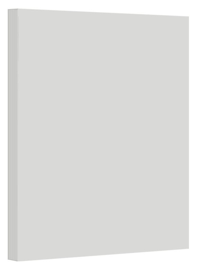 S Superfine Printing Gray Pastel Color Card Stock Paper, 67lb Cover Medium Weight Cardstock, for Arts & Crafts, Coloring, Announcements, Stationary Printing at School, Office, Home | 8.5 x 11 | 50 Sheets Per Pack - Image 1