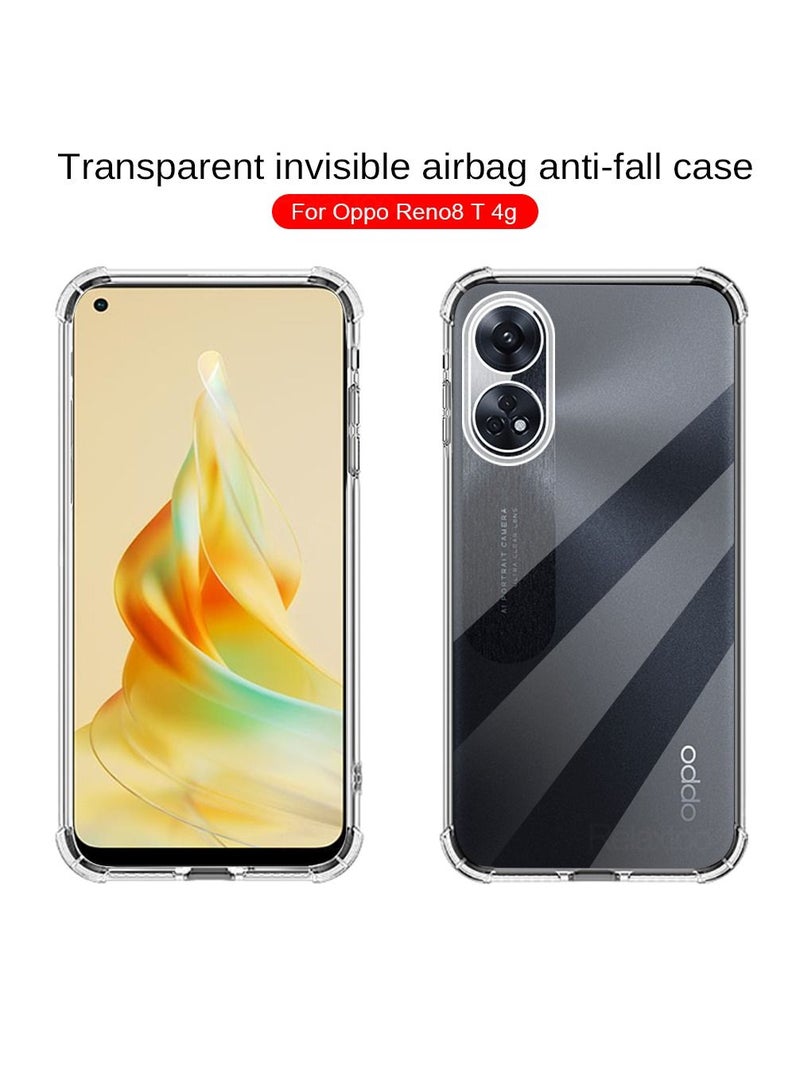 BORTONY Honor 70 Pro Case with Camera Protection Shock Absorption Bumper Soft Transparent Protective Cover For Huawei Honor 70 Pro - Image 4