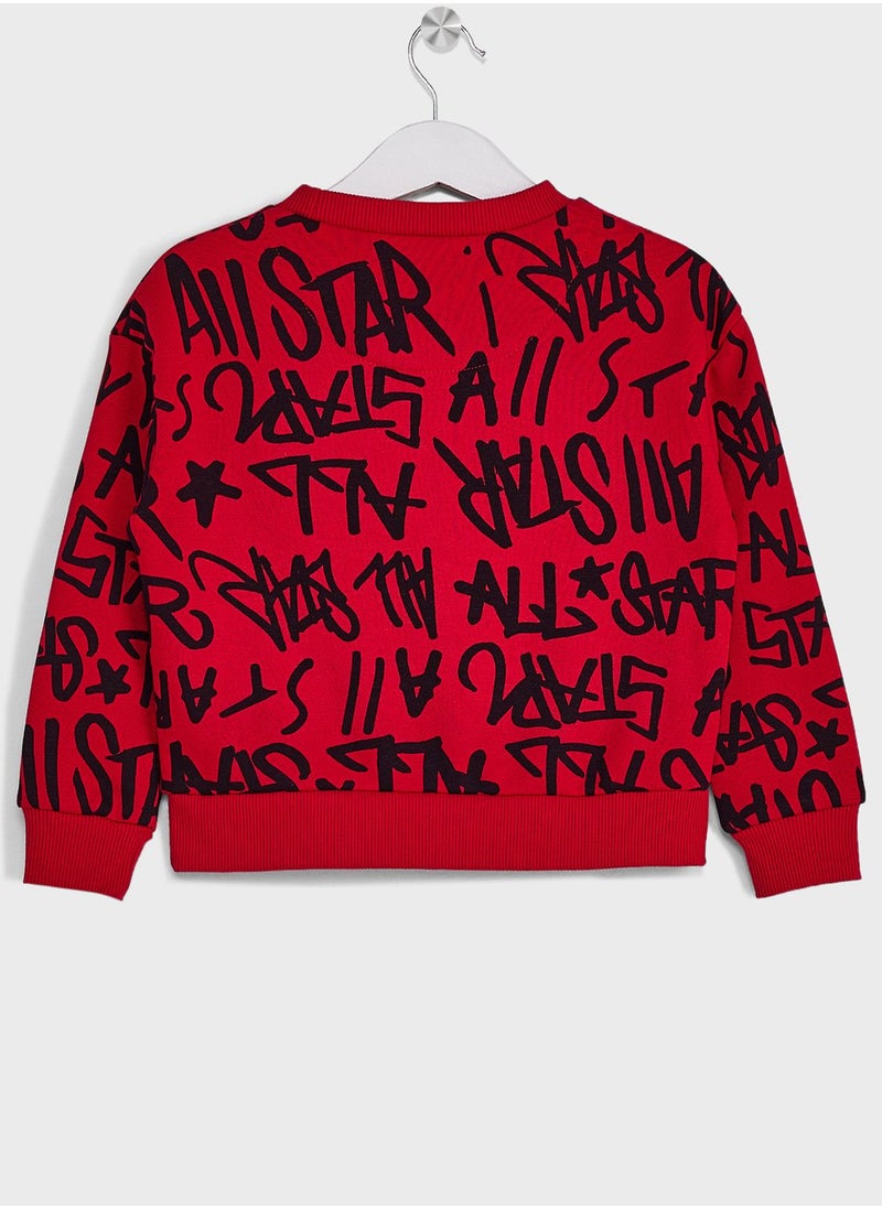 CONVERSE - Infant Untitled Aop Tracksuit - Image 1