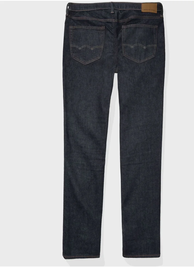 American Eagle Airflex+ Straight Fit Jeans