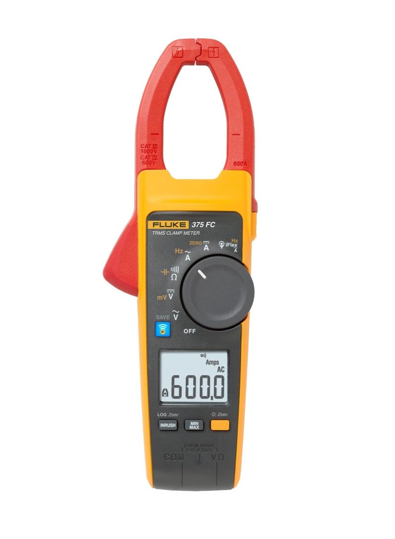 Fluke 375 FC True-RMS AC/DC Clamp Meter - Image 1