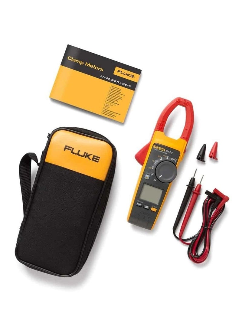 Fluke 375 FC True-RMS AC/DC Clamp Meter - Image 3