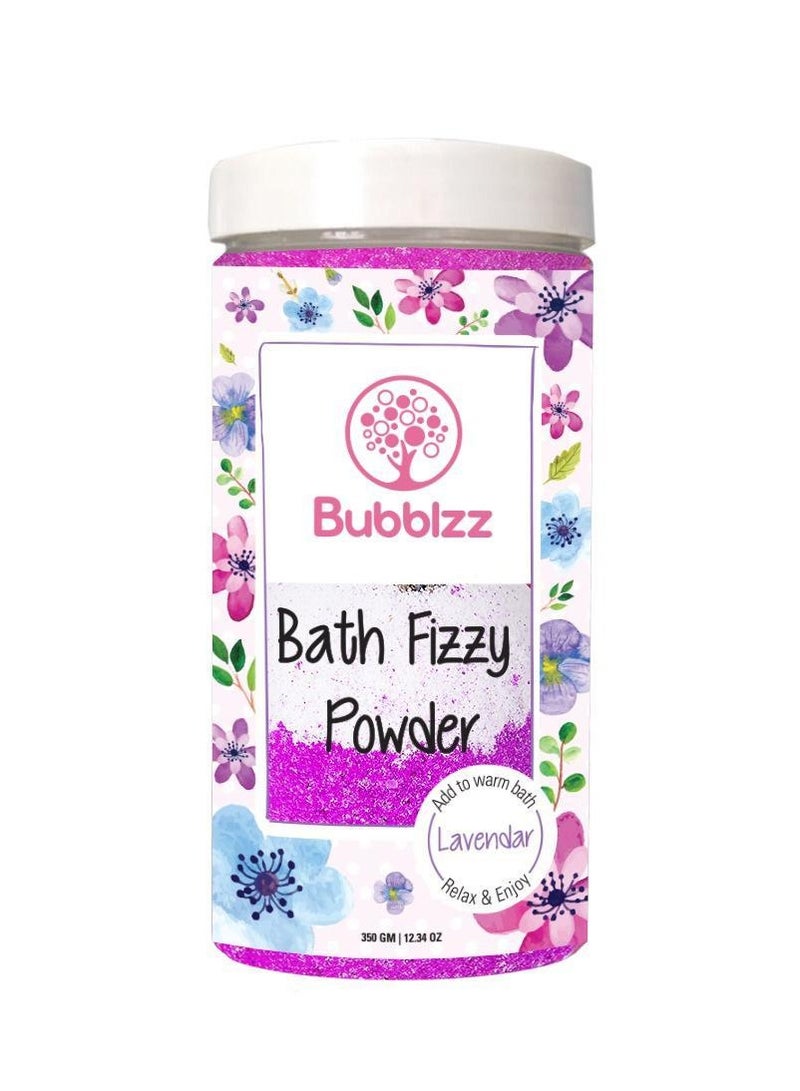Lavender Bath Fizzy Powder Multicolour