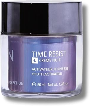 Yonka Time Resist Night Cream Yonka 50ml AntiAgeing Face Night Cream with Youth Activating Complex and Hyaluronic Acid Reduces Wrinkles and Lines Dermatologically Proven Results 90 Natural Origin - Image 1
