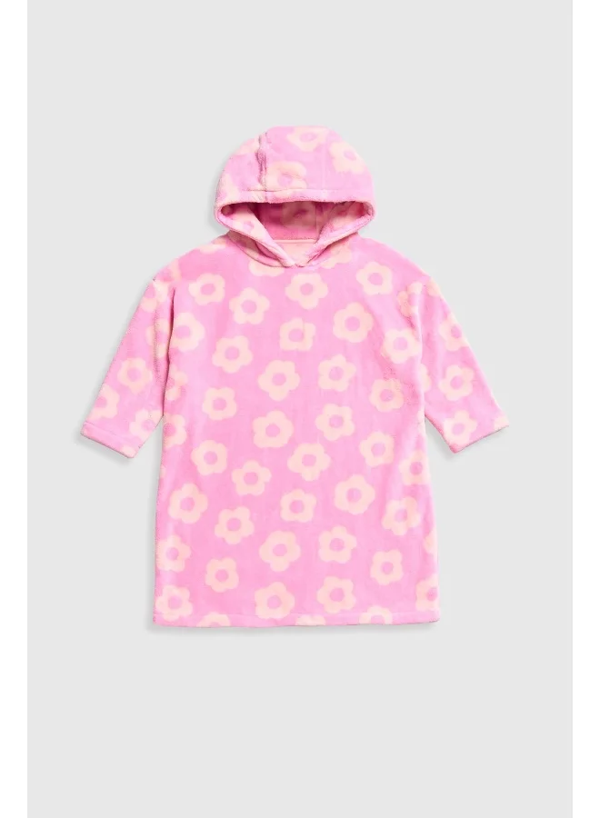 mothercare Flower Fleece Hoodie