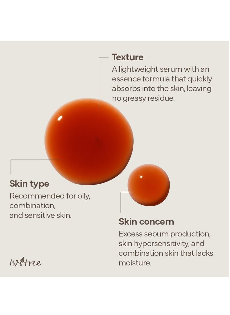 ISNTREE - ISNTREE Green Tea Fresh Serum 50ml, 1.69 fl oz | Jeju Green Tea Extract | Controls Excessive Sebum | Balances Oil & Moisture | Relieves & Hydrates Skin | Korean Skincare - Image 1