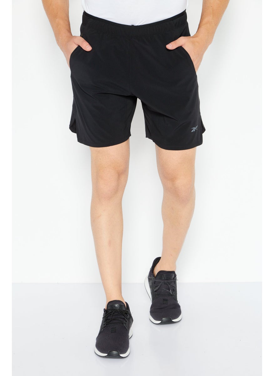 Reebok Men Sportswear Fit Training Shorts, Black  - Image 1