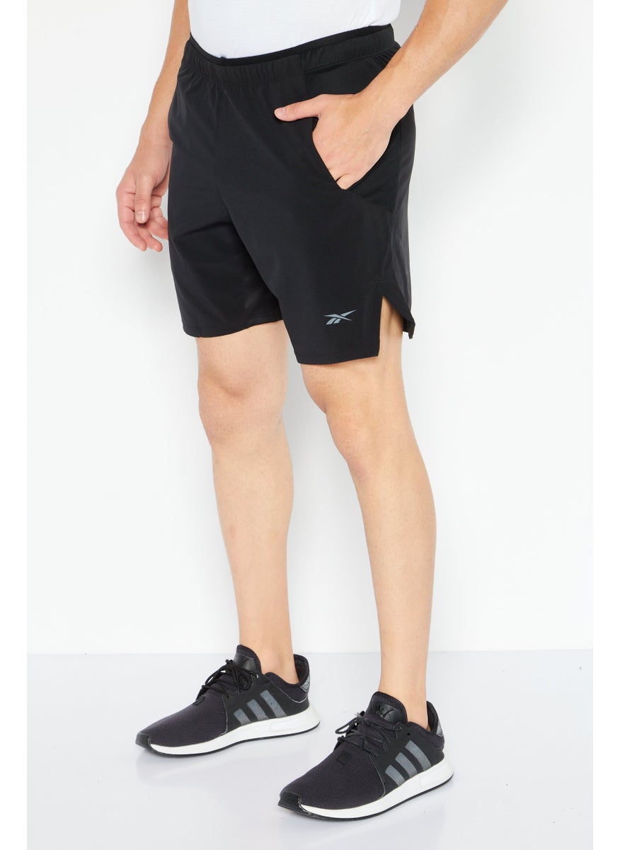 Reebok Men Sportswear Fit Training Shorts, Black  - Image 2