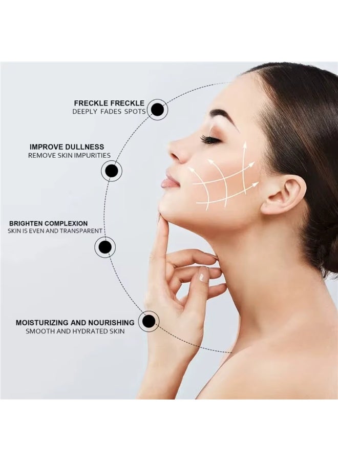 EELHOE Whitening Freckle Removal Cream Vitamin C Whitening Anti Freckle Cream Pen Effectively Remove the Freckles Triple Action Blemish Skin Corrector Serum Instant Blemish Removal Gel Acne Spots Removal Cream 15ml - Image 5