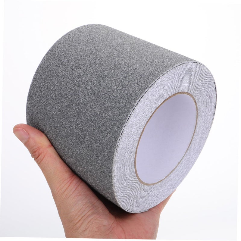 Grey Non-Slip Grip Tape Waterproof Anti-Skid Adhesive for Indoor Outdoor Stairs Heavy Duty - Image 4