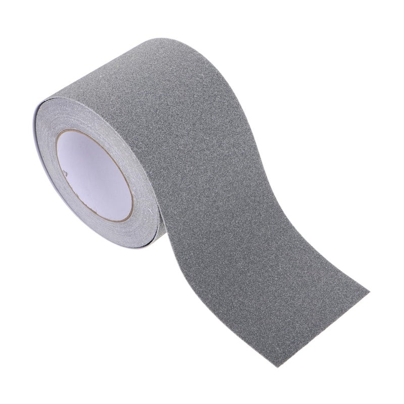 Grey Non-Slip Grip Tape Waterproof Anti-Skid Adhesive for Indoor Outdoor Stairs Heavy Duty - Image 2