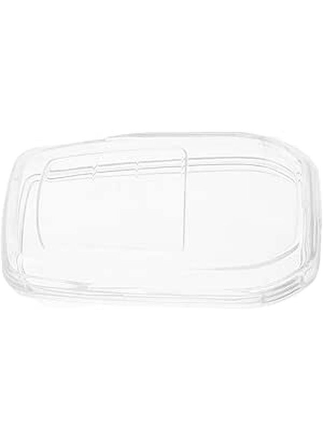 Clear Minimalist Key Cover Protector Transparent Scratch Resistant Easy Installation - Image 1