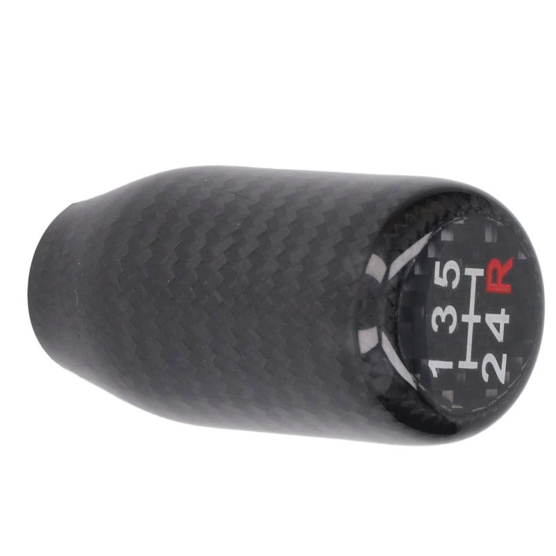 Carbon Fiber Gear Shift Knob: 5 Gears, Comfortable Ergonomic Design, Smooth Surface - Wide Compatibility, Cool Decorative Style for Manual or Automatic Vehicle Interior Replacement - Image 5
