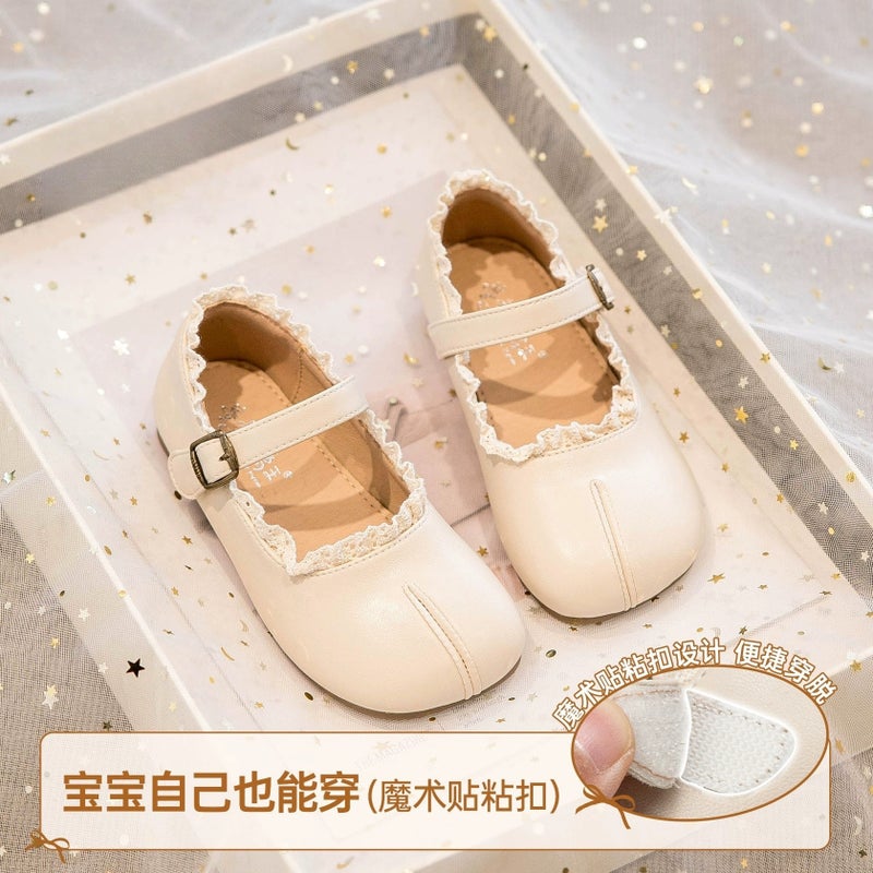 Girls Small Leather Shoes 2025 Spring New Children'S Shoes Soft-Soled Princess Shoes Women'S Treasure Shoes Black Girls - Image 4