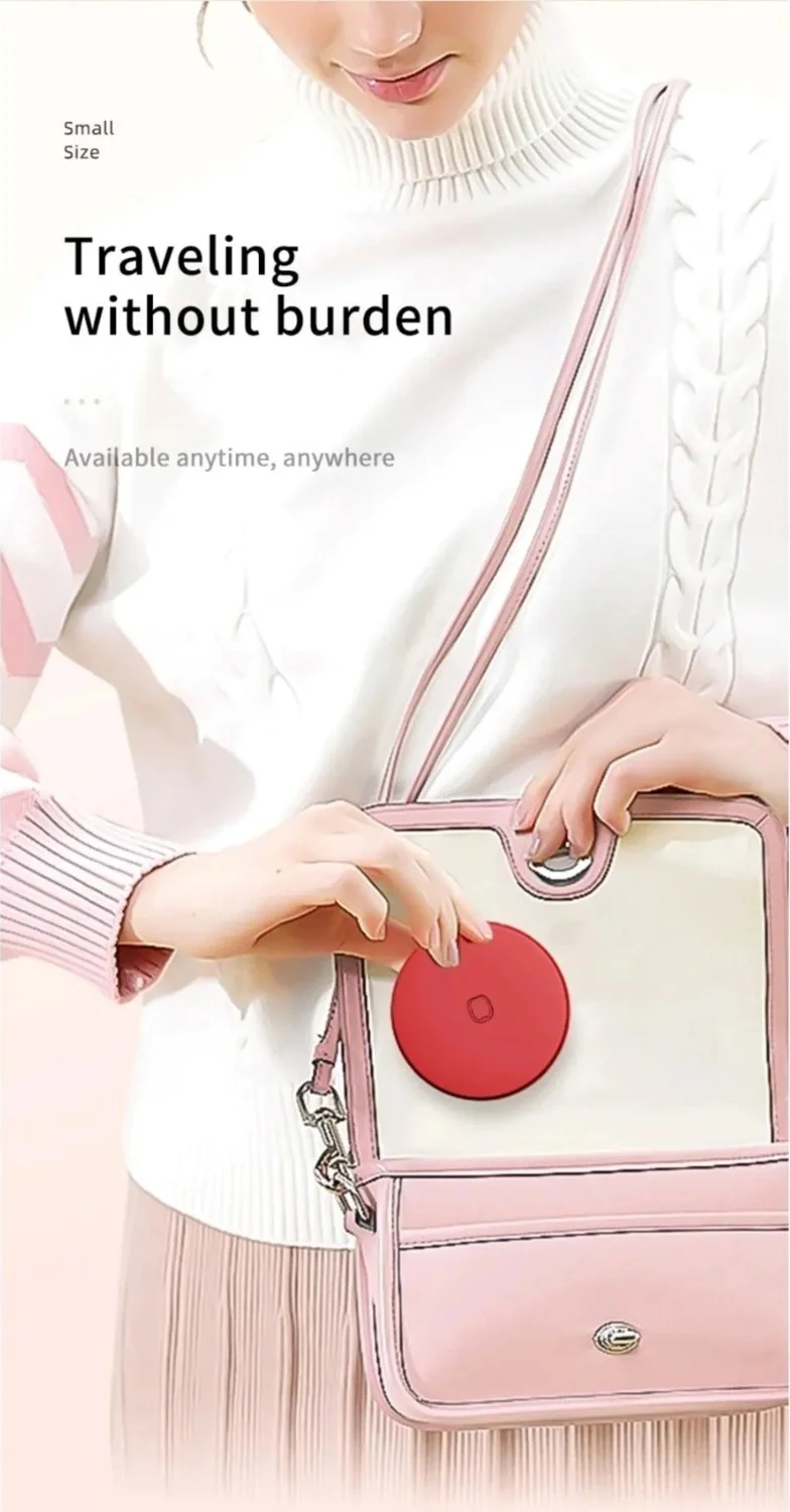 بيزيم ايفدي Manicure and Pedicure Care Set 3 Pieces Nail File Gift Hanging Macaron Box Red