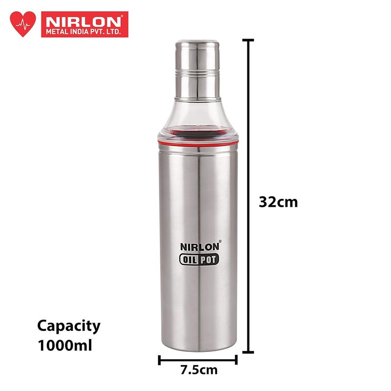 NIRLON Large Cooking Oil Dispenser Set Pack of 06 for Kitchen USE - Image 3