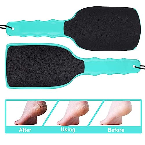 Vitalogy - Callus Remover For Feet | Foot Scrubber For Dead Skin Remover | Curved Foot File Removes Hard Skin, Leaves Feet Smooth | Pedicure Tools - Foot Filer Rasp (Green) - Image 4