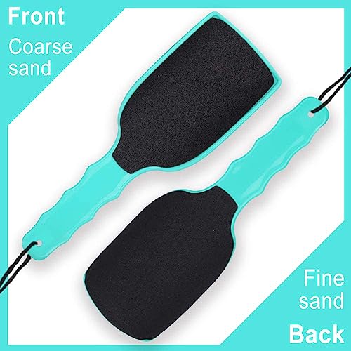 Vitalogy - Callus Remover For Feet | Foot Scrubber For Dead Skin Remover | Curved Foot File Removes Hard Skin, Leaves Feet Smooth | Pedicure Tools - Foot Filer Rasp (Green) - Image 2