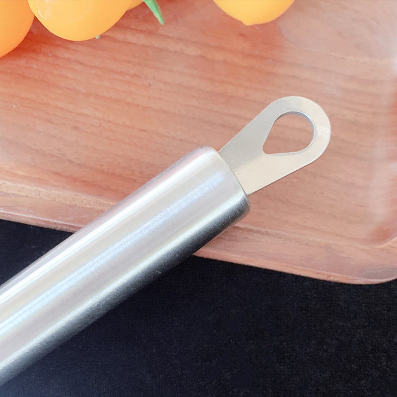 🍳 شفرة تنظيف مزدوجة الوجه من الفولاذ المقاوم للصدأ أداة متعددة الاستخدامات لكشط الأرضيات والزجاج والجدران للعملات المنزلية - Image 4