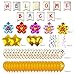 Tazimi Welcome Back Sign Banner Decoration Kit Including Welcome Back Banner Flower Star Heart Shape Balloons Gold Confetti Glitter Balloons and Hanging Swirls for Home School Office Party Decor Supplies - Image 2
