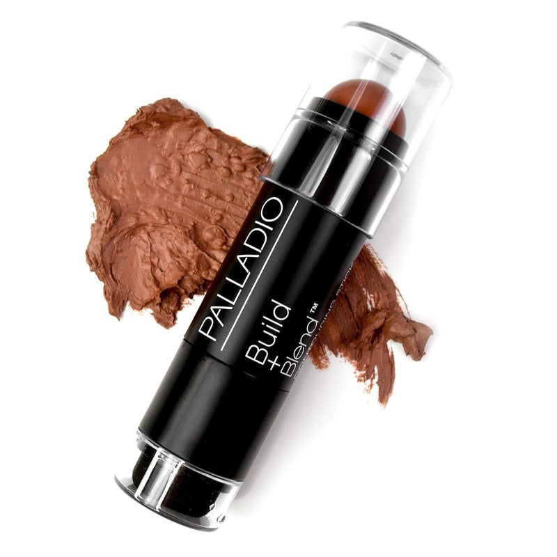Palladio Contouring Makeup Stick BUILD  BLEND Contour Stick Makeup Face Makeup for Perfect Sculpting Look 023 Ounce Amber Glow