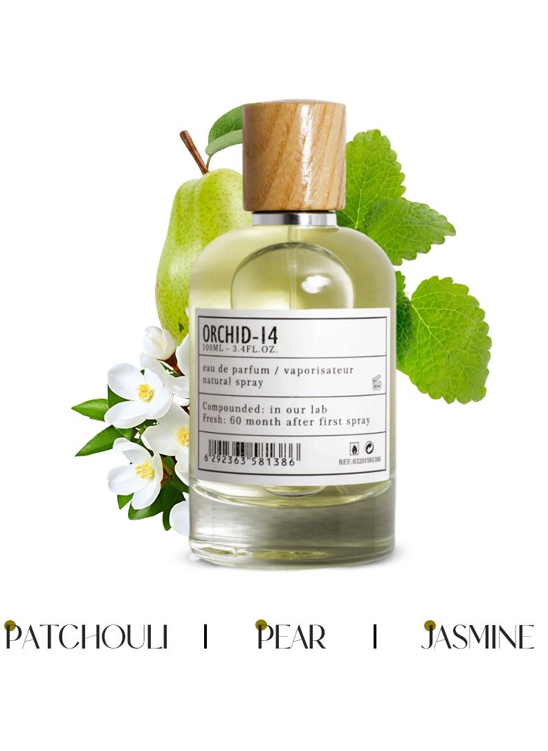 عطور ايه ام دي عطر آرو فاك أوركيد 14 من AMD Perfumes للرجال والنساء، 100 مل  - Image 2