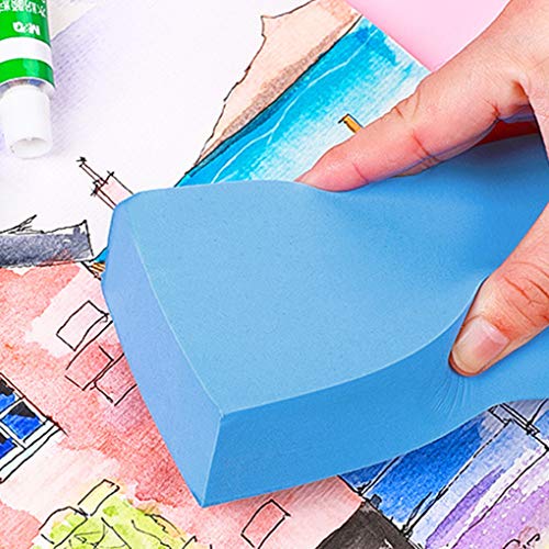 Holiberty 2 Pack Rectangle Artist Sponges - Watercolor Sponges for Painting, Crafts, Grout, Cleaning, Pottery, Clay, Ceramics, Household Use and More - 6.5 x 2.8 x 1.1Inch - Image 4