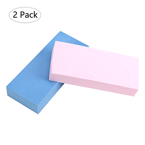 Holiberty 2 Pack Rectangle Artist Sponges - Watercolor Sponges for Painting, Crafts, Grout, Cleaning, Pottery, Clay, Ceramics, Household Use and More - 6.5 x 2.8 x 1.1Inch - Image 2