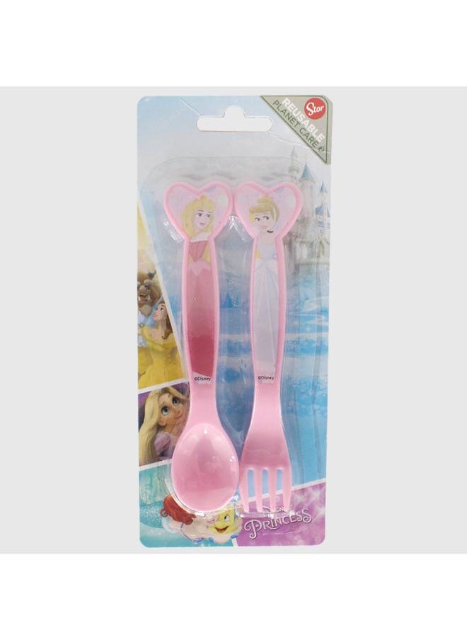 Stor Princess PP Cutlery Set